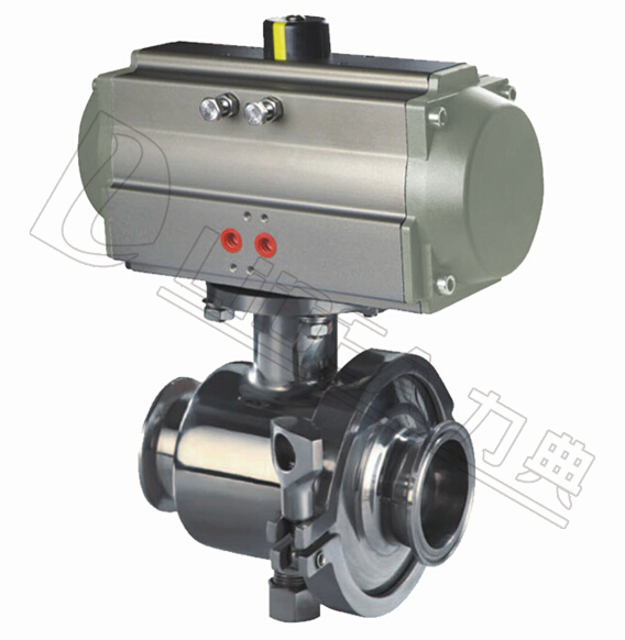 氣動(dòng)衛(wèi)生級卡箍球閥